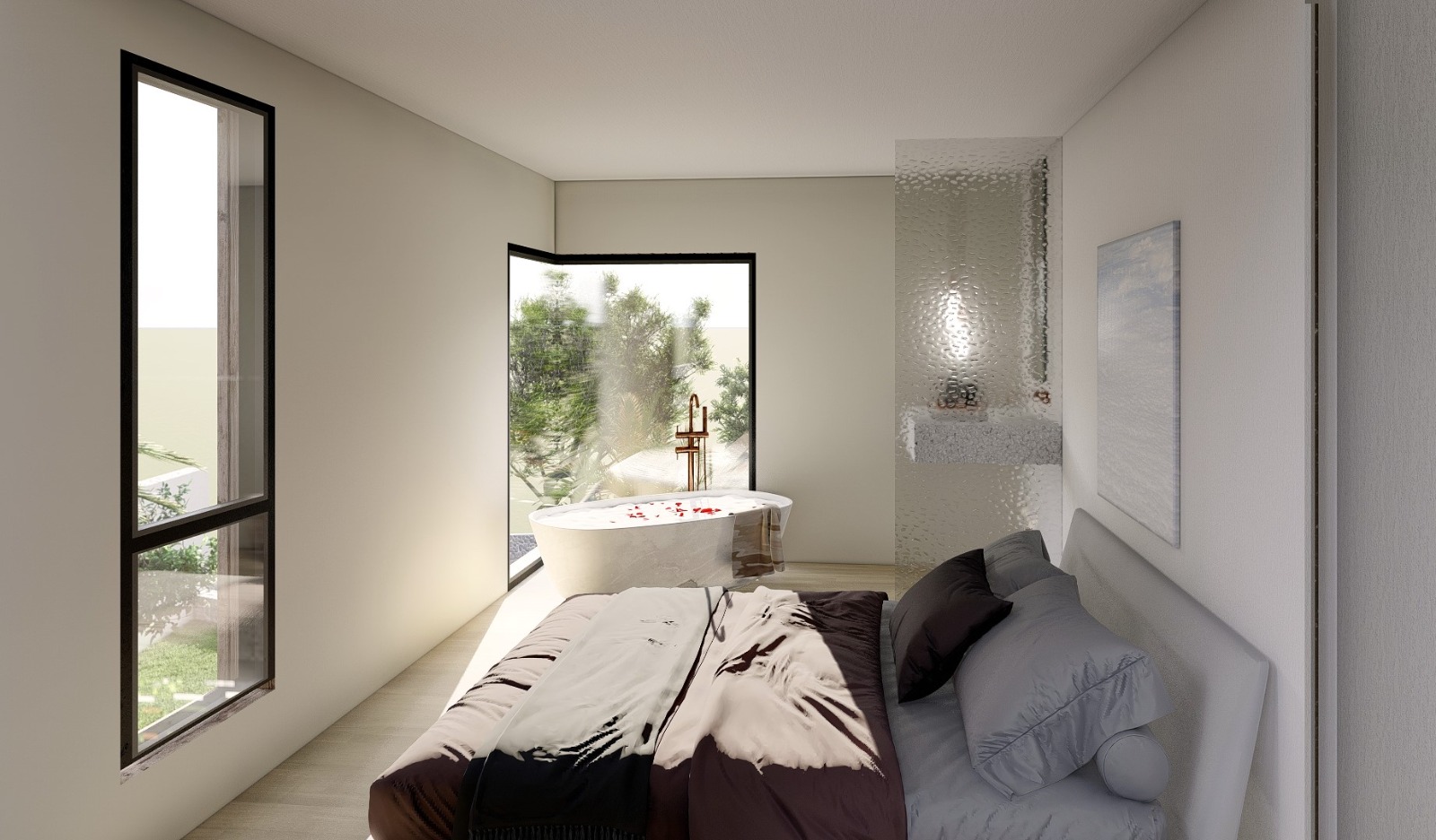 Croisement axial - Vue 4